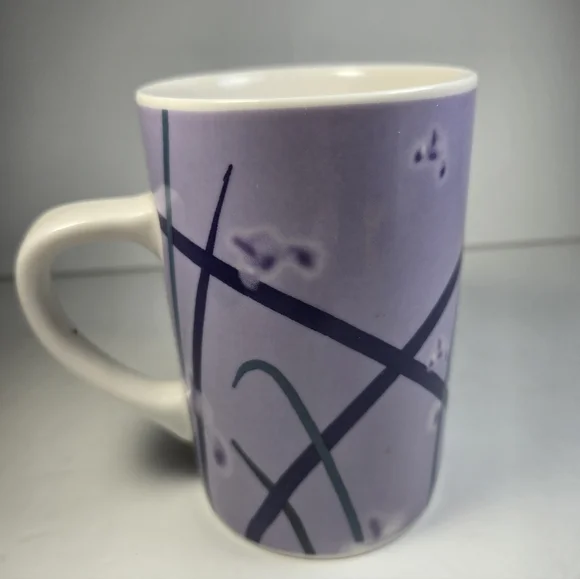 Starbucks Mug "Spring Lavender Grass" 16oz Tall Coffee Mug Tea Cup - Picture 1 of 5